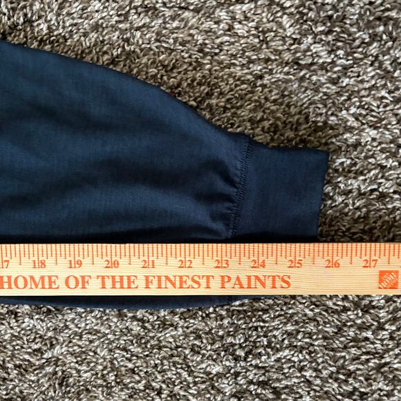 Vuori Lux Long Sleeve Jumpsuit Heathered Midnight Large* Athleisure Loungewear - Picture 6 of 9